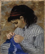 Lise Sewing 1866
